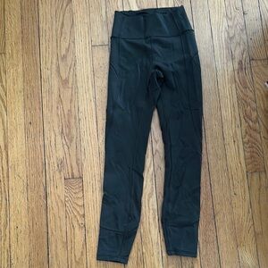 Lululemon leggings size 2 in dark olive